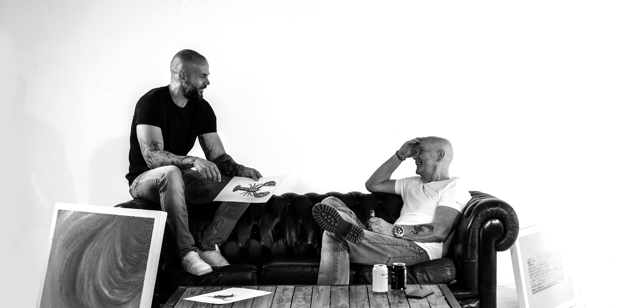 Father and son contemporary artists